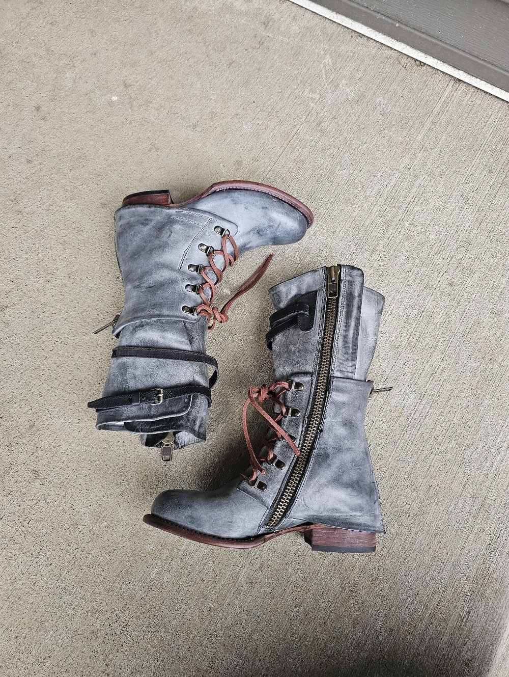 Freebird Ravi Leather Boots Size 7 NEW - Picture 3 of 10